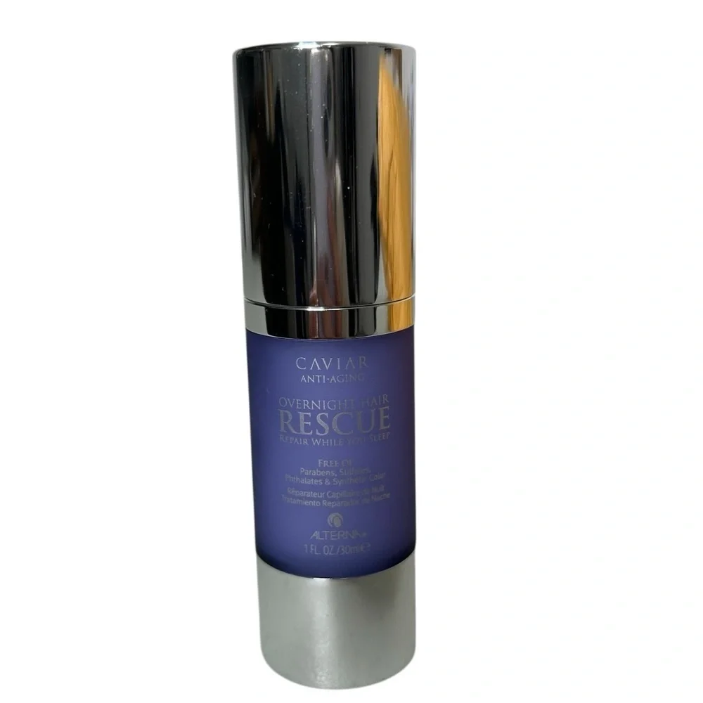 Alterna Caviar Anti-Aging Overnight Leave In Treatment Hair Rescue 1 FL.Oz